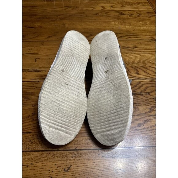 HEY DUDE WOMEN'S PEYTON LINEN canvas tribal GREY SIZE US 10 - Picture 4 of 6